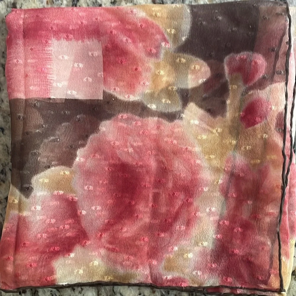 Christian Dior silk Scarf 🧣 made in Paris .